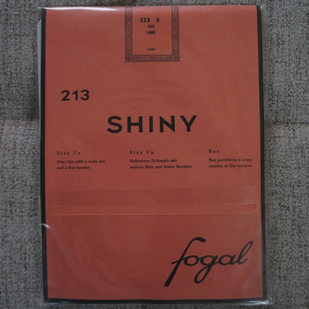 Fogal - Shiny, 213 Stockings, Lime, S